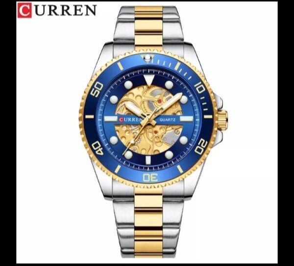 CURREN 8412 Stainless Steel band Watches - Image 3