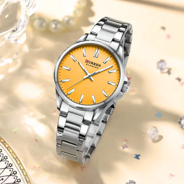 CURREN 9090 Quartz watch for women