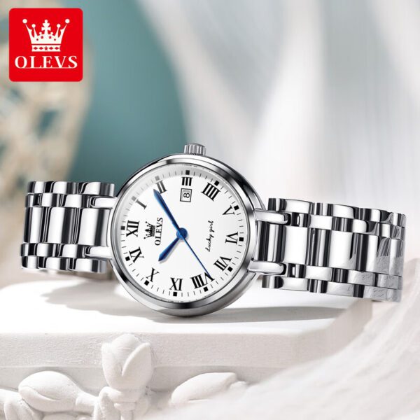 OLEVS 5575 Quartz Luxury Watch For Women - Image 3