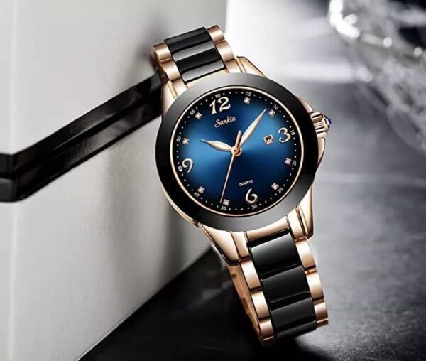 SUNKTA 6615 Quartz Luxury Watch for Women