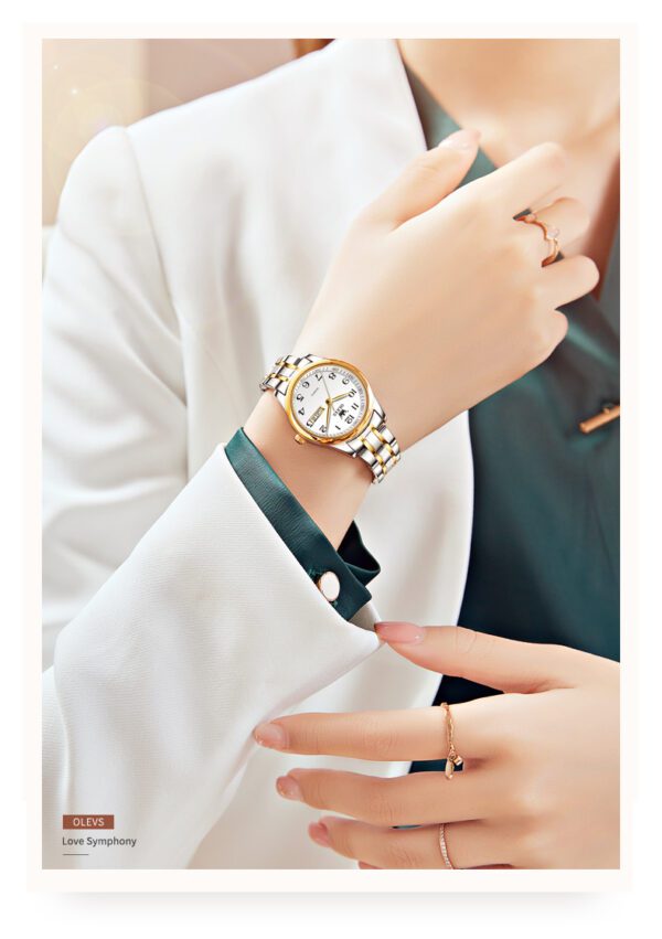 Olevs 5567 Quartz Watch For Women - Image 3