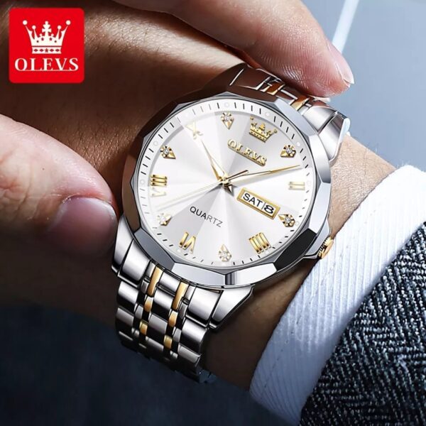 OLEVS 9931 Quartz Watch For Men - Image 2