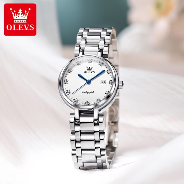 OLEVS 5575 Quartz Luxury Watch For Women - Image 2