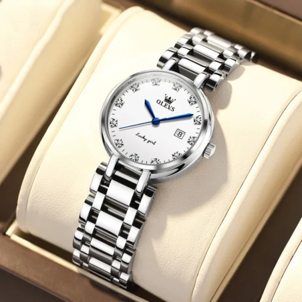 OLEVS 5575 Quartz Luxury Watch For Women