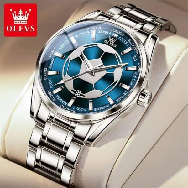 Olevs 9949 Quartz Stainless Steel watch for men