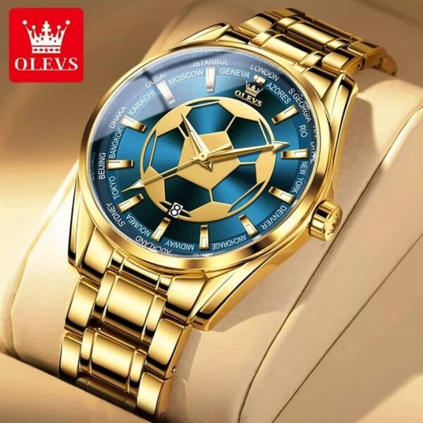 Olevs 9949 Quartz Stainless Steel watch for men