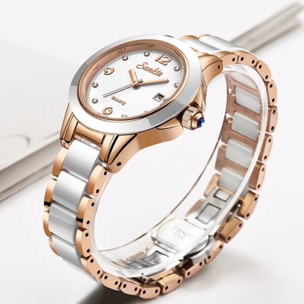 SUNKTA 6615 Quartz Luxury Watch for Women - Image 6