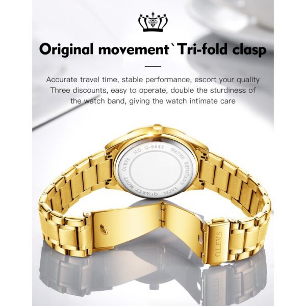 OLEVS 5563 Quartz watch for Women - Image 5