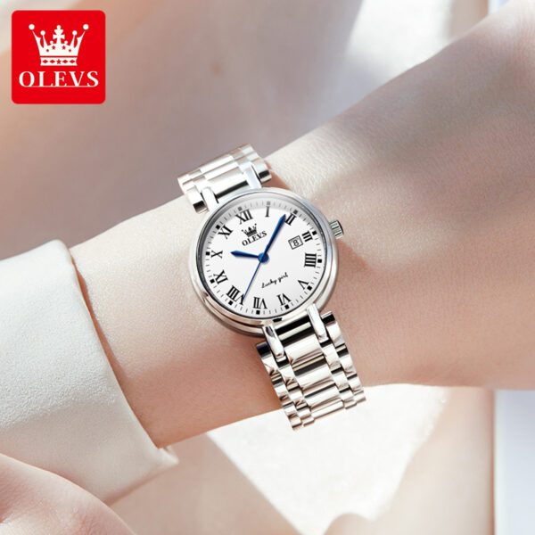OLEVS 5575 Quartz Luxury Watch For Women - Image 5