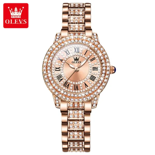 Olevs 9943 Quartz Watch For Women - Image 3