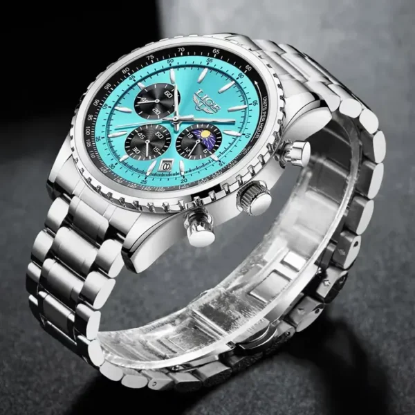 LIGE 8989 Fashion Men Watch - Image 3