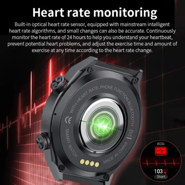 LIGE 050 ECG Smart Watch - Image 4
