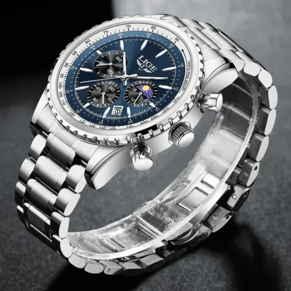 LIGE 8989 Fashion Men Watch - Image 2
