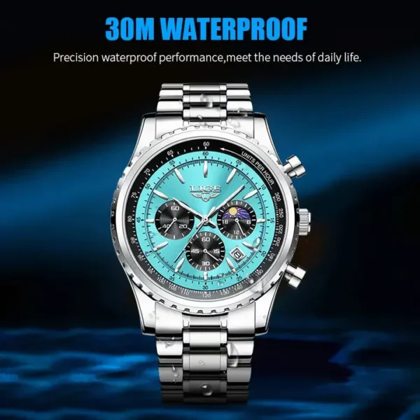 LIGE 8989 Fashion Men Watch - Image 5