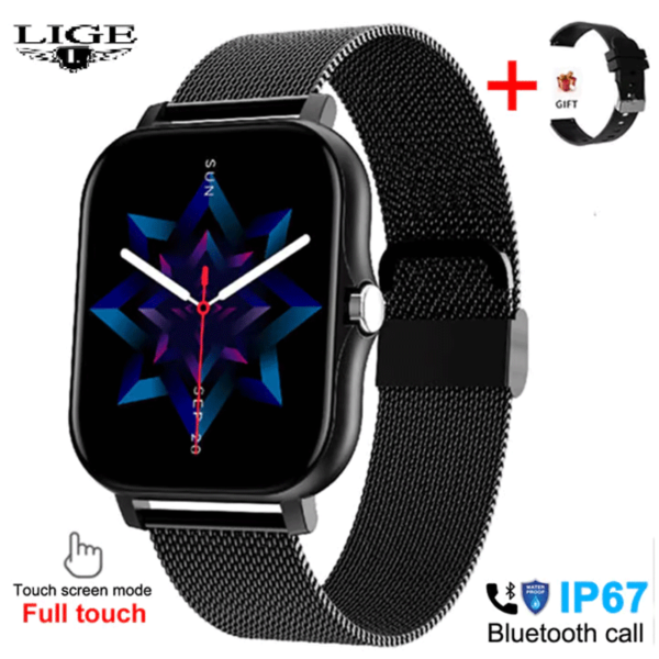 LIGE Smartwatch BW0242 GT20 Black - Image 2