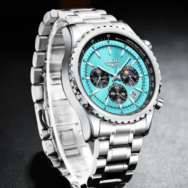 LIGE 8989 Fashion Men Watch - Image 6