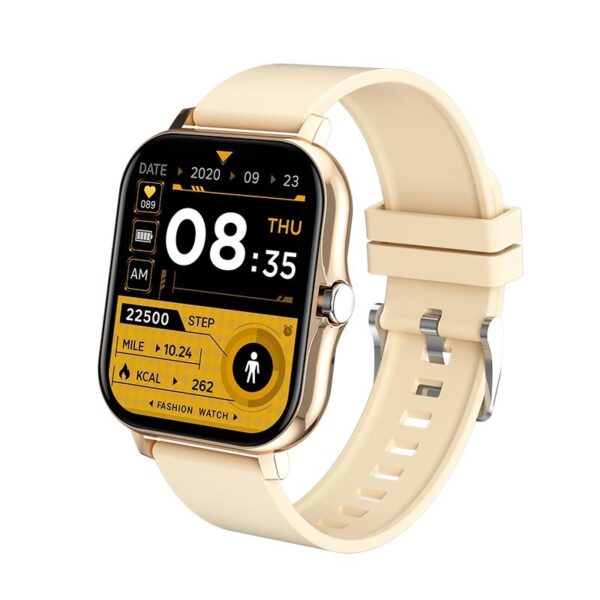 LIGE GT20 Golden Smart Watch - Image 5