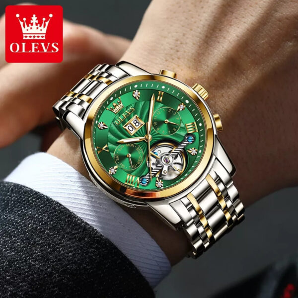 OLEVS 9910 Automatic Mechanical Watch for Men - Image 2