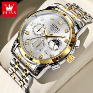 OLEVS 2889 Quartz Chronograph Watch for Men