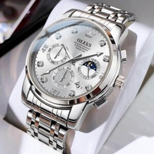 OLEVS 2889 Quartz Chronograph Watch for Men
