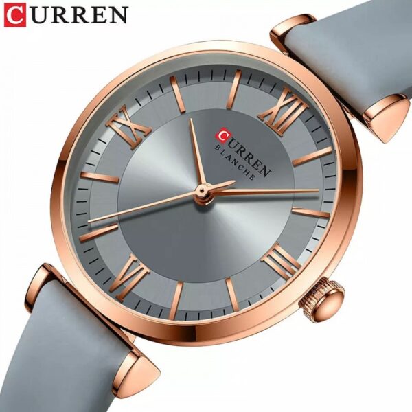Curren 9079 Pu Leather  Women's Wrist Watches - Image 3