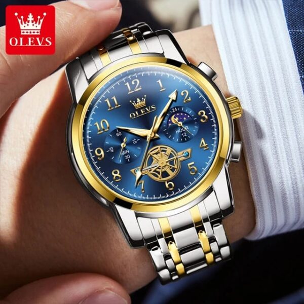 OLEVS 2900 Luxury Fashion New Model Quartz Watch For Men - Image 5