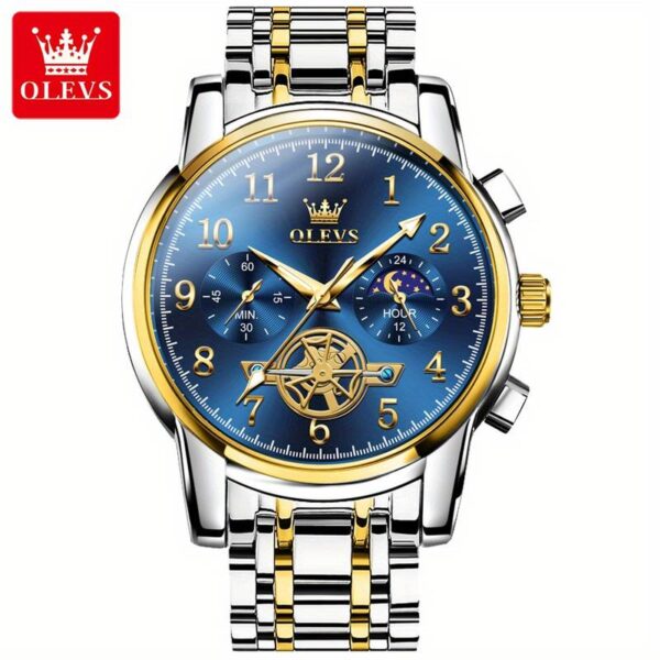 OLEVS 2900 Luxury Fashion New Model Quartz Watch For Men - Image 2