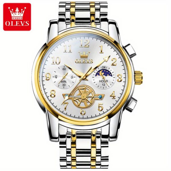 OLEVS 2903 Luxury Fashion New Model Quartz Watch For Men - Image 2