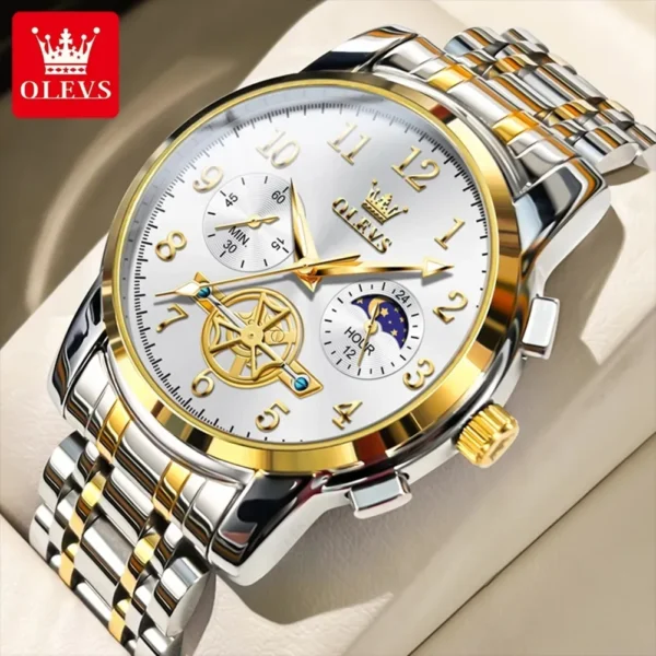 OLEVS 2903 Luxury Fashion New Model Quartz Watch For Men