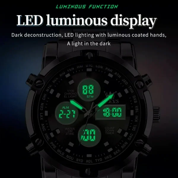OLEVS 1106 Sports Multi-Function Watch - Image 4