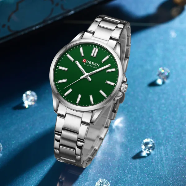 CURREN 9090 Quartz Stainless Steel Watch for Men - Image 4