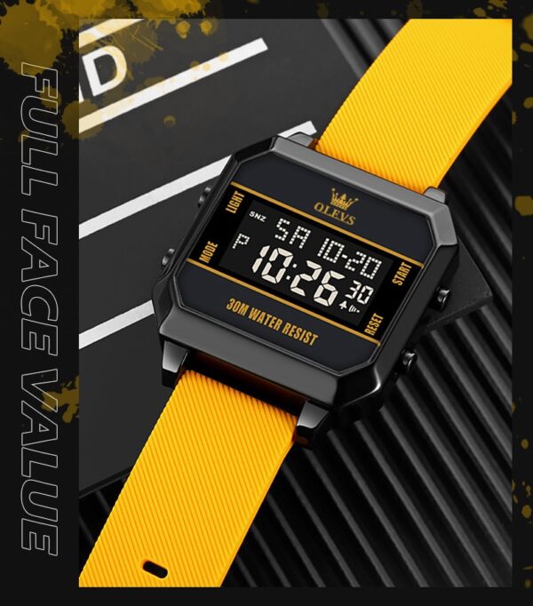 OLEVS 1103 Digital Men Quartz Watch - Image 3