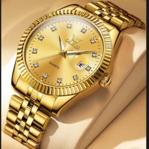 OLEVS 5526  Quartz Stainless Steel Watch For Men’s