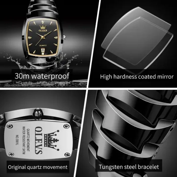 OLEVS 7006 Quartz Wrist Watch for Men - Image 5