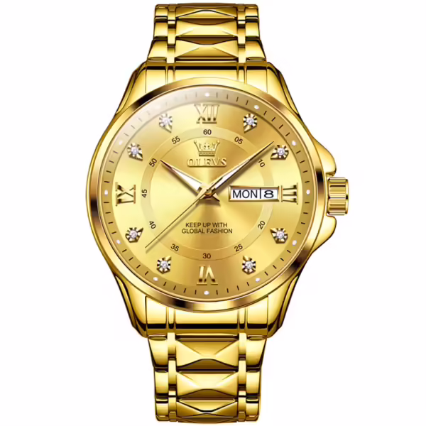OLEVS 2906 Quartz Movement Watch For Men - Image 3