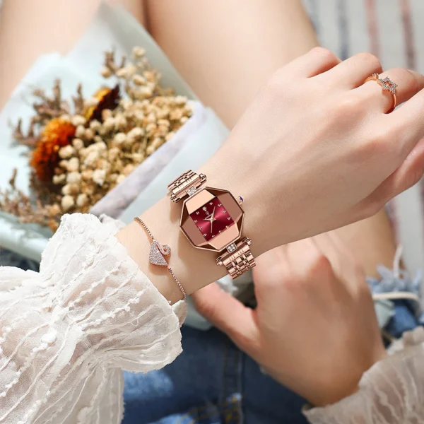 POEDAGAR 368 Quartz Watch For Women - Image 3