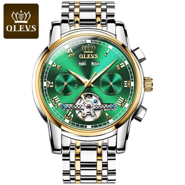 OLEVS 6607 Automatic Mechanical Watch For Gents - Image 2
