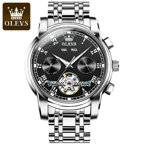OLEVS 6607 Automatic Mechanical Watch For Gents - Image 2