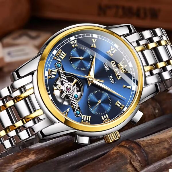 OLEVS 6607 Automatic Mechanical Watch For Gents - Image 4