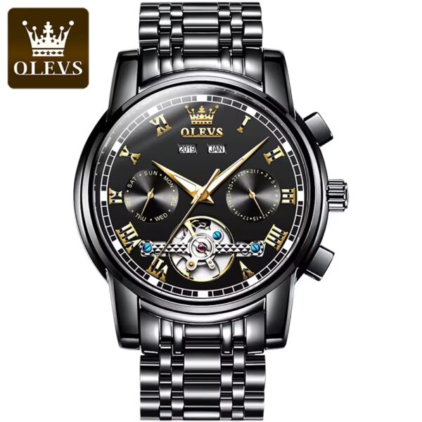OLEVS 6607 Automatic Mechanical Watch For Gents - Image 2