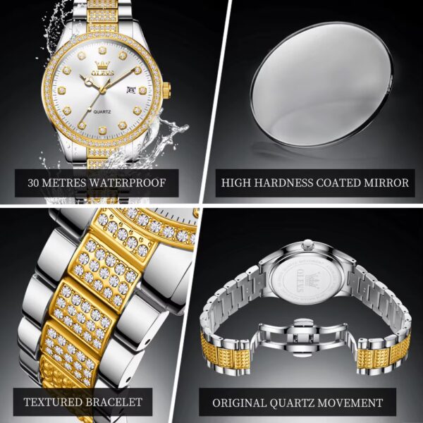 OLEVS 9905 Quartz Watch for Men - Image 3