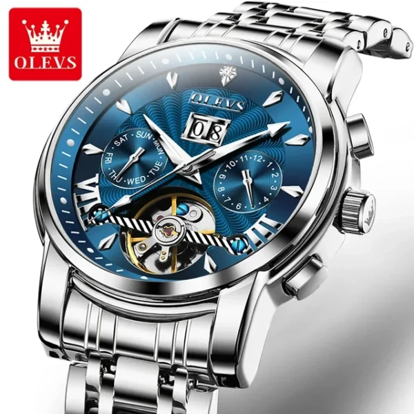 OLEVS 9965 Automatic Mechanical watch For men - Image 5