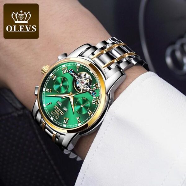 OLEVS 6607 Automatic Mechanical Watch For Gents - Image 3