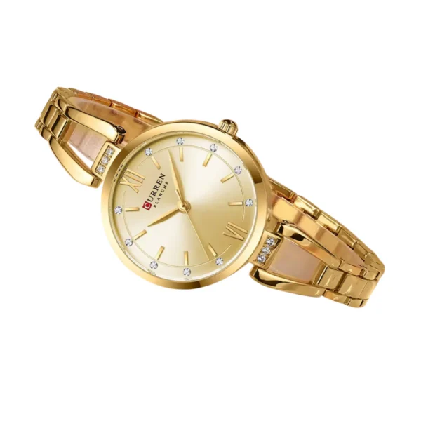 CURREN 9092 Quartz Stainless Steel Watch For Women - Image 4