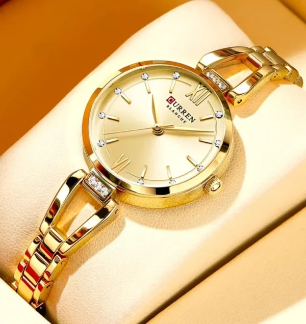 CURREN 9092 Quartz Stainless Steel Watch For Women