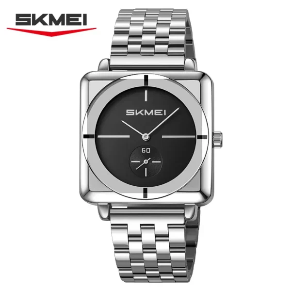 New 2025 SKMEI 2413 Quartz square Wrist Watch For Man - Image 3