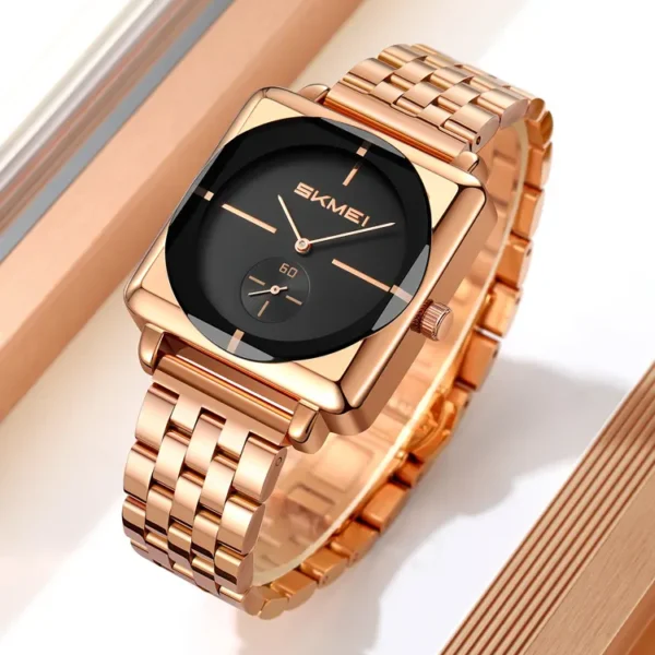 New 2025 SKMEI 2413 Quartz square Wrist Watch For Man
