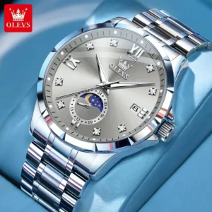 OLEVS 2956 Quartz Chronograph Watch for Men