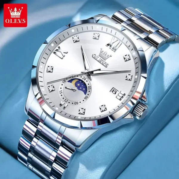 OLEVS 2956 Quartz Chronograph Watch for Men