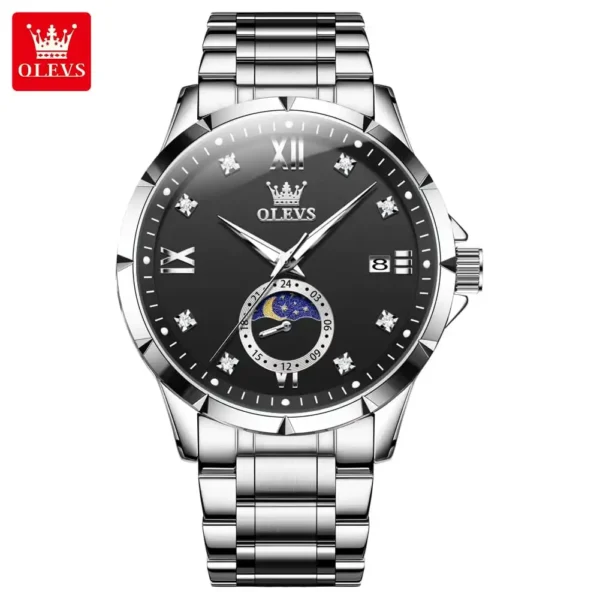 OLEVS 2956 Quartz Chronograph Watch for Men - Image 3
